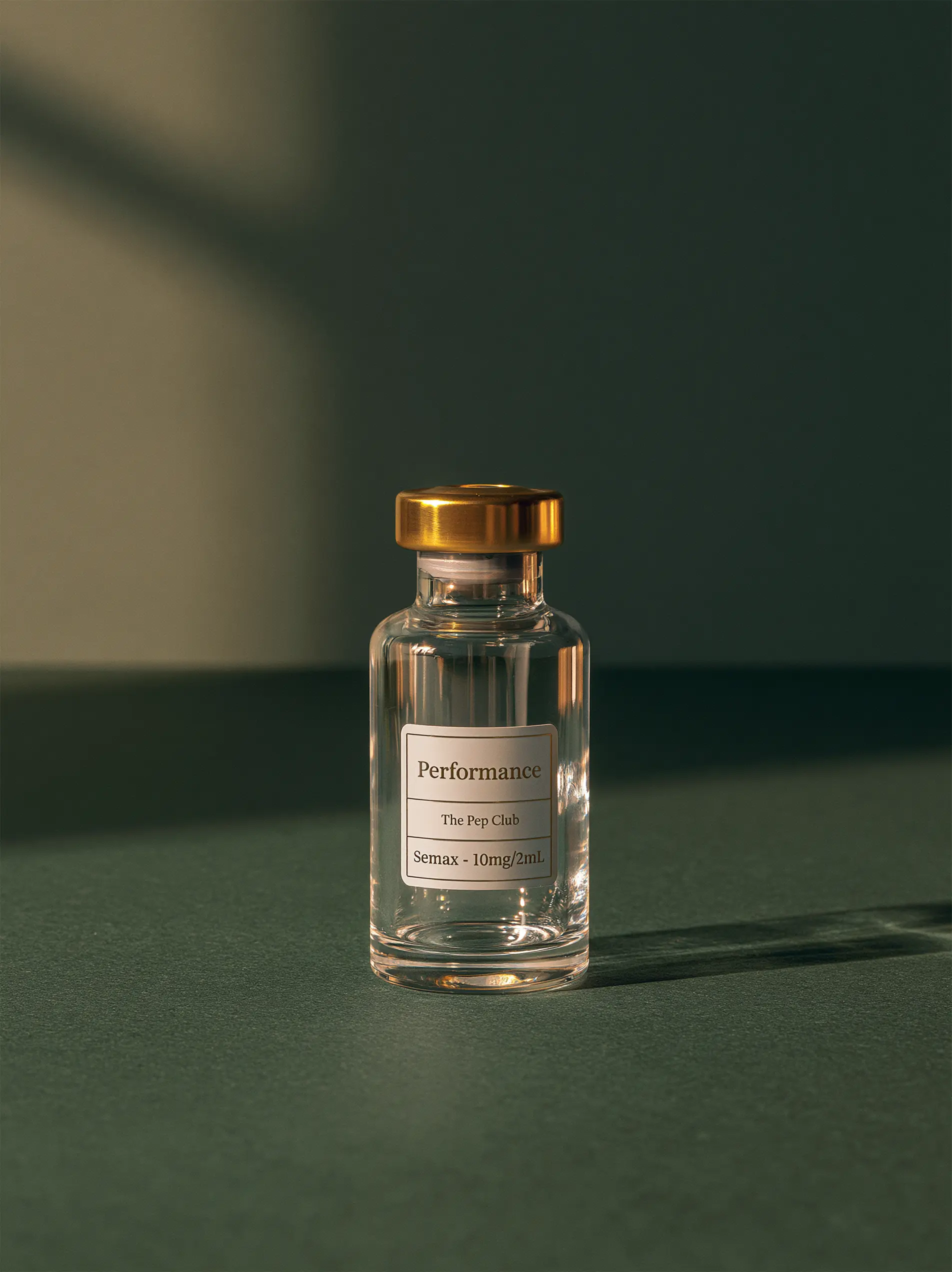 Performance protocol vial
